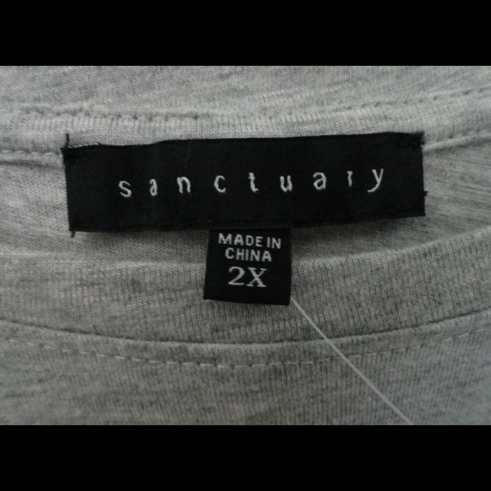 Sanctuary Women's Gray Dress Plus 2x NWOT SOLD - Picture 3 of 4